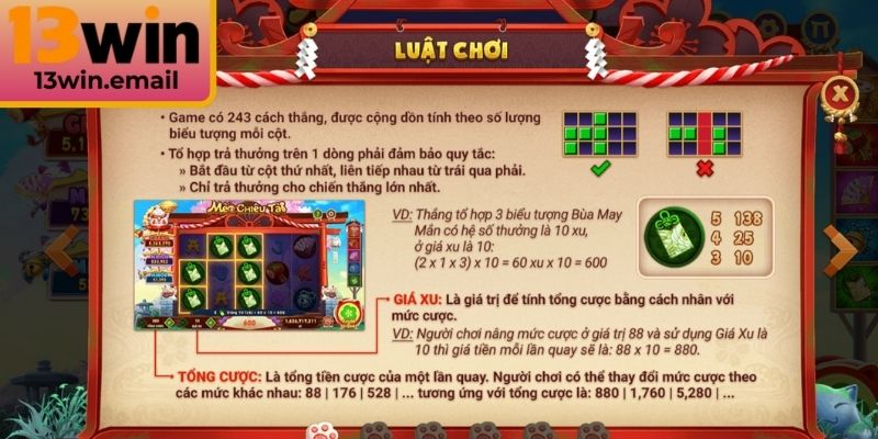 Mèo Chiêu Tài 13Win | Siêu Phẩm Nổ Hũ Jackpot Hấp Dẫn 3 Điểm mạnh vượt trội của game slot đình đám
